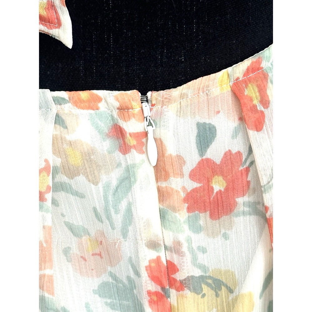JACK Women's Floral Cut Out Back Sundress Spaghetti Strap Size (4)‎ - Picture 10 of 16